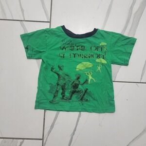 Vintage Toy Story cotton army men boys tshirt